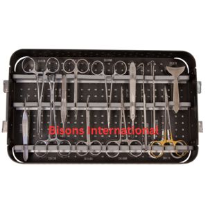 Ensemble d'instruments chirurgicaux orthopédiques Bisons International |   Kit d'instruments de chirurgie générale certifié CE ISO13485 - Product Image 1