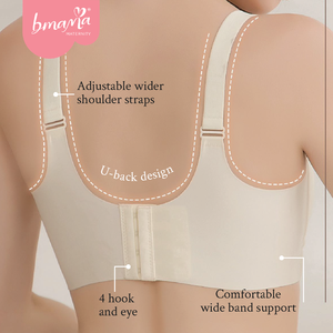 Sujetador de Lactancia Premium Antibacteriano, Acolchado, con Push-Up, Sin Costuras, Sin Varillas, de Encaje, Transpirable y Suave - Product Image 4