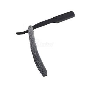 Rasoir droit en bois clair, outil de rasage manuel pour barbier, rasoir à verrouillage pivotant en acier inoxydable, OEM ODM - Product Image 3