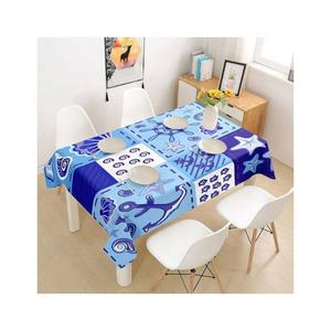 Mantel Indio de Primera Calidad, Verde Claro, Bordado, 100% Algodón, Verde Salvia, para Seis Personas, de Lujo, Impermeable y Desechable - Product Image 5