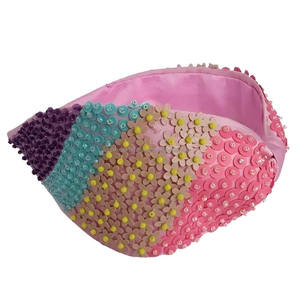 Diadema Unisex Bordada de Alta Calidad, Ecológica y Duradera, con Hermosas Flores, Estilo Moderno, para un Cabello Impecable, al Mejor Precio - Product Image 1