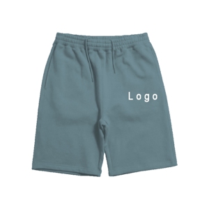 Shorts d'été pour homme 100% coton, taille élastique ample, confortables, légers, respirants, shorts de sport - Product Image 4