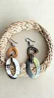 Collier Pendentif Moderne Écologique en Corne de Buffle Naturelle Fait Main 3,15 (8 cm) Collier Court Fabriqué en Inde Perfect Enterprises