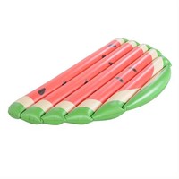 Matelas flottant en PVC en forme de tranche de pastèque, taille personnalisée, certifié CE/EN71, gonflable, pour adultes et enfants