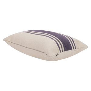 Housse de coussin en coton rayé violet de qualité supérieure pour canapé, lit, salon et décoration intérieure, douce et respirante - Product Image 2