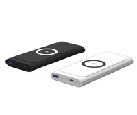 Offre Spéciale MS119B Powerbank 10000mAh 18W Power Bank portable avec charge sans fil de batterie li-polymère