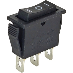 Interrupteur marche-arrêt-marche pour presse-agrumes <span class=keywords><strong>Omega</strong></span> VSJ843Q 150 watts à basse vitesse, 3 positions, noir, 15A 250V 20A 125V, 3 broches, PSWITCHVSJ843 - Product Image 1