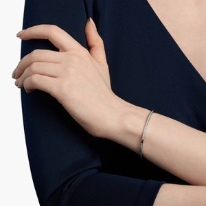 Eternity Diamond <b>Bangle</b> <b>Bracelet</b> in Yellow Gold - Product Image 2
