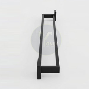 Accesorios de Baño, Toallero Negro Mate, Toallero Resistente para Baño - Product Image 3