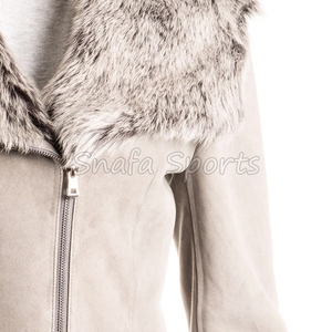 Chaqueta de Cuero para Mujer Otoño Invierno, Chaqueta de Cuero Genuino de la Mejor Calidad, Diseño Premium para Mujer a Precio de Mayoreo - Product Image 3