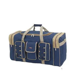 Custom LogoLarge Capacity Travel Bag Duffel Bag with Shoe Compartment Waterproof Travel Duffle Bag For Women Men Unisex