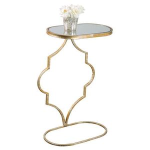 Table d'appoint en métal au design simple pour salon, meubles faits à la main, table basse élégante avec couleur personnalisée, usage domestique - Product Image 2