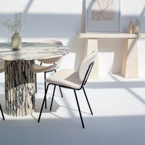 Silla de Comedor Vandana Zentrix Neo en Color Blanco Roto con Diseño Ergonómico Moderno y Comodidad Premium - Product Image 5