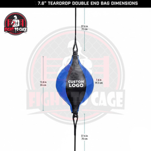 Nouvel Arrivage : Sacs de Frappe Personnalisés à Double Extrémité avec Ballon de Réflexe de Boxe, Pompe et Bandeau – Idéal pour la Gym, le MMA et la Boxe - Product Image 3
