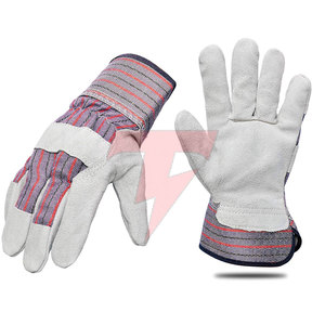 Guantes de Seguridad para Hombre, de Cuero Suave, Protección Completa para los Dedos, Transpirables, Anti-corte y Anti-calor - Product Image 2