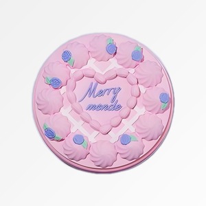 Base de maquillaje Merimongde Happy Your Day Cushion 01 Ivory, base de maquillaje con efecto aerógrafo, base de maquillaje en cojín tir tir. - Product Image 1