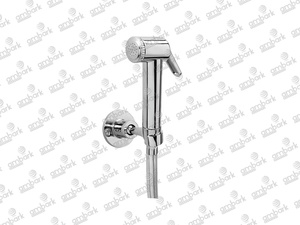 Robinet d'angle chromé avec poignée à point bleu, filetage femelle 1/2 pouce pour alimentation en eau, raccords sanitaires et plomberie - Product Image 3