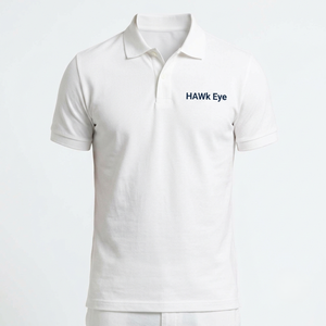 เสื้อยืดแขนสั้น Hawk Eye Sports สำหรับผู้ชาย ผ้าถักคุณภาพสูง 100% คอตตอน 220 กรัม โลโก้ด้านหน้า เนื้อผ้านุ่ม ระบายอากาศได้ดี เหมาะสำหรับใส่ลำลองและกิจกรรมกลางแจ้ง - Product Image 3