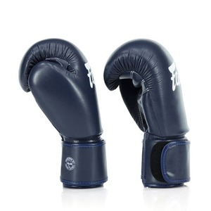 Fairtex Professional Boxing <b>Gloves</b> Blue Printed Training Sparring <b>Gloves</b> Muay Thai Kickboxing MMA Fight <b>Gloves</b> <b>with</b> Secure Wrist - Product Image 2