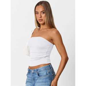 Tops de tubo para mujer, sujetadores deportivos, bralettes push-up, tops bandeau sin espalda, transpirables, crop tops para fitness - Product Image 4