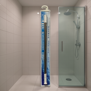 Barra de Ducha Ajustable de Acero Inoxidable de Estilo Moderno de 110*200CM, Calidad Premium para Baños - Product Image 3