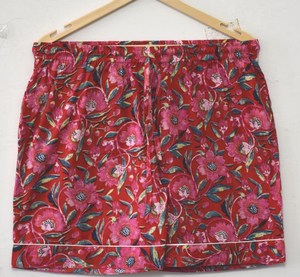 Conjunto de Pijama de Algodón Tejido con Estampado Floral para Mujer, Elegante, con Estampado a Mano, Manga Corta, Transpirable, de Secado Rápido, Ropa de Dormir - Product Image 4