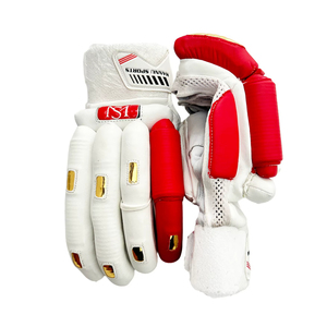 ถุงมือตีคริกเก็ต HUNTER X BATTING GLOVES วัสดุ PU ทนทาน น้ำหนักเบา ปิดแบบสวม  ปรับแต่งโลโก้ ขนาด และสีได้ - Product Image 1