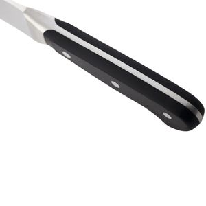 Couteaux à éplucher de qualité supérieure en acier inoxydable, couteaux de cuisine de précision avec manche noir confortable pour couper les fruits et les légumes - Product Image 3