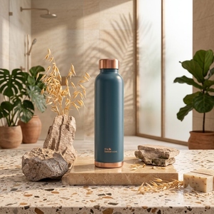 The Better Home Copper Water Bottle Reusable Copper Drinking Bottle for Home Office Travel and Daily Use - Product Image 3