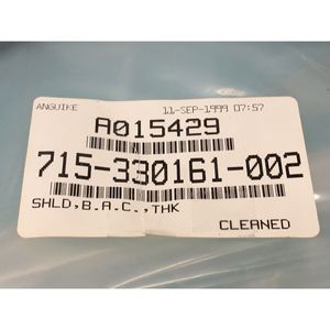 แหวนป้องกัน LAM 715-330161-002, BAC, 139633 - อุปกรณ์และอะไหล่เซมิคอนดักเตอร์ระดับโลกที่เชื่อถือได้ - Product Image 1