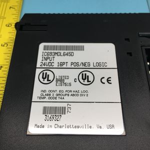Module d'entrée GE FANUC IC693MDL645D, 147539 - Équipements et pièces semi-conductrices d'occasion fiables à l'échelle mondiale chez - Product Image 3