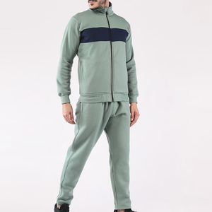 Nouvelle conception, survêtement homme personnalisé de haute qualité, fermeture éclair, streetwear, uni, léger, 100% coton, imprimé, séchage rapide, hiver - Product Image 4
