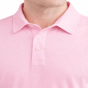 Camiseta Polo de Hombre de Alta Calidad, Color Sólido, Manga Corta, Algodón, Casual, Cuello con Botones, Cómoda y Transpirable - Product Image 4