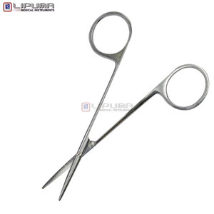 Tijeras para Estrabismo de Alta Calidad, Tijeras Quirúrgicas Rectas de Acero Inoxidable, Instrumentos Médicos Oftálmicos para Cirugía de Estrabismo - Product Image 4