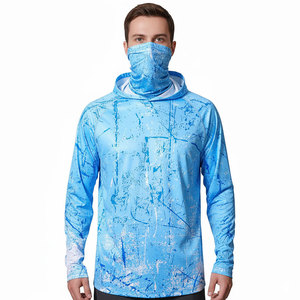 Chemises de pêche à manches longues personnalisées, respirantes, <span class=keywords><strong>anti</strong></span>-<span class=keywords><strong>UV</strong></span>, protection solaire, sublimation, sweat-shirt, vêtements de pêche, jersey à séchage rapide - Product Image 1