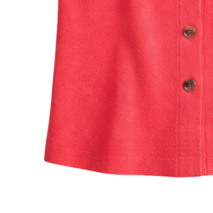 Camiseta sin mangas con botones texturizados para mujer, blusa informal de verano, holgada, transpirable, de punto, a la moda - Product Image 6