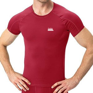 T-shirts de compression slim fit de qualité supérieure pour hommes, respirants et à séchage rapide, fabriqués au Pakistan - Product Image 4