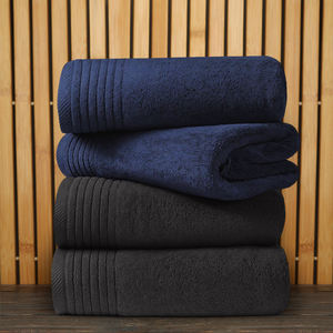 ชุดผ้าขนหนูอาบน้ำแห้งเร็ว ซึมซับดีเยี่ยม ขนาด 70×140 ซม. ผ้าขนหนูเนื้อนุ่ม 500 GSM ลายเพชร ดีไซน์หรูหรา สำหรับใช้ในโรงแรมและที่บ้าน - Product Image 1