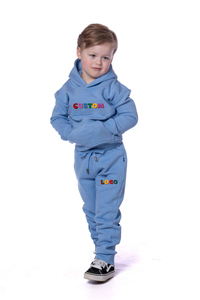 Conjunto Deportivo Ligero y Transpirable para Niños, con Capucha, Talla Grande, 100% Poliéster, para Deportes y Uso Casual, Comodidad Durante Todo el Día - Product Image 5