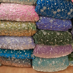 ผ้าเฟนดี้เนื้อนุ่ม ระบายอากาศได้ดี ปักลายสวยงาม สำหรับชุดแต่งงาน ของตกแต่งบ้าน สไตล์หรูหรา เฟอร์นิเจอร์คุณภาพสูงสำหรับเด็กหญิงและเด็กชาย - Product Image 1