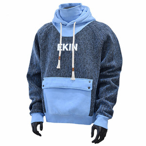 <span class=keywords><strong>Ekin</strong></span> Impex – Sweat à capuche doux pour homme, col montant, motif artistique, style boutique, idéal pour le travail, vente en gros - Product Image 3