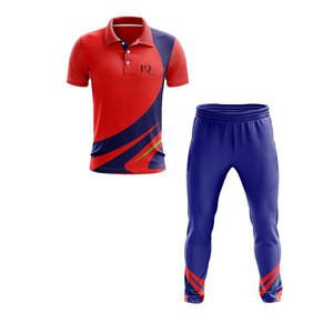 Conjunto de Uniforme de Cricket Transpirable con Tela que Absorbe la Humedad y Ajuste Atlético para Equipos de Club y Escolares - Product Image 1