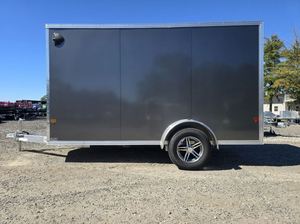 6X12 EZ Hauler 6x12 XLT PRO Galvanized Enclosed Aluminum En Stock Precio Bajo - Product Image 3