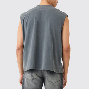เสื้อกล้ามผู้ชายดีไซน์ใหม่ขายส่ง ล่าสุด เสื้อผ้าออกกำลังกายคุณภาพสูง เสื้อกล้ามผู้ชาย - Product Image 2