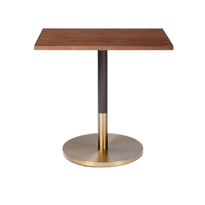 Taburete con incrustaciones de soporte de madera, taburete de sala de estar simple y moderno de buena calidad con incrustaciones de soporte de latón al por mayor para dormitorio - Product Image 1