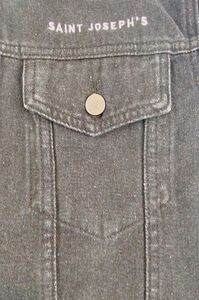 Wholesale Price Cotton Made Stylish Men Ripped <b>Jeans</b> Jacket Best Arrival Factory Fresh Outlet Long Sleeved Men Denim Jacket - Product Image 2