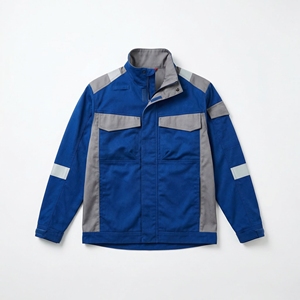 เสื้อแจ็คเก็ตทำงานสีน้ำเงินเทาแบบคอนทราสต์ |   เสื้อแจ็คเก็ตสะท้อนแสงสำหรับงานอุตสาหกรรมบุรุษ |   ผู้ผลิตชุดทำงานเพื่อความปลอดภัยแบบกำหนดเองตามความต้องการของลูกค้า (OEM) - Product Image 1