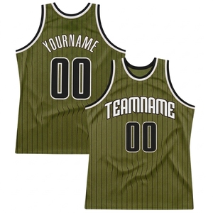 Uniformes de Baloncesto Personalizados Unisex ODM OEM con Nombre y Número, Transpirables, Antibacterianos, de Manga Corta y Malla Transpirable - Product Image 2