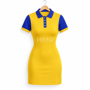 HMR Sorority Sisterhood <b>Nude</b> Feeling Breathable Dance Sports Dress With Shorts Fitness Yoga Golf Tennis Dress - Product Image 5