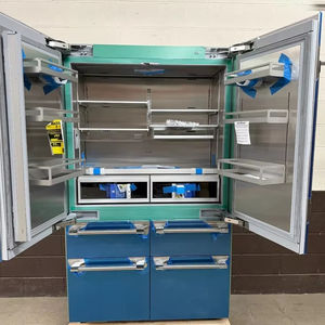 Refrigerador de 48 pulgadas con puerta francesa PRO, el más vendido, integrado, de acero inoxidable. - Product Image 5